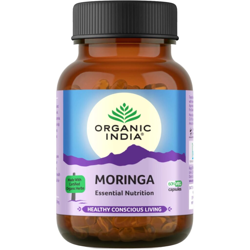 Moringa Kapszula Organic India Ajurshop